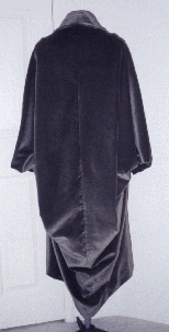 Cocoon coat - back