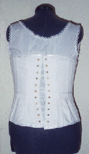 Corset - back view