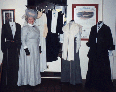 Holley Gene in Pierpont Inn lobby