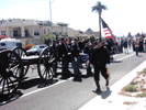 Pallbearers carrying coffin