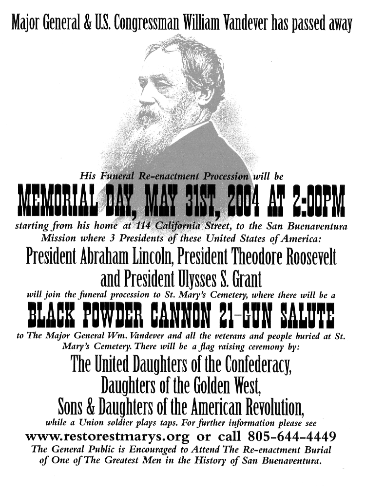 Poster advertising re-enactment