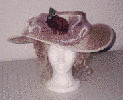 Wide brim straw hat